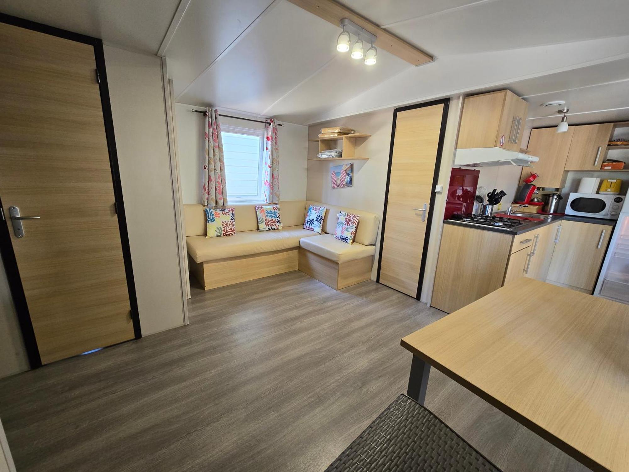 ונדרה Mobilhome Lodge 3 Chambres, 500M Plage, Camp 5 Etoiles מראה חיצוני תמונה
