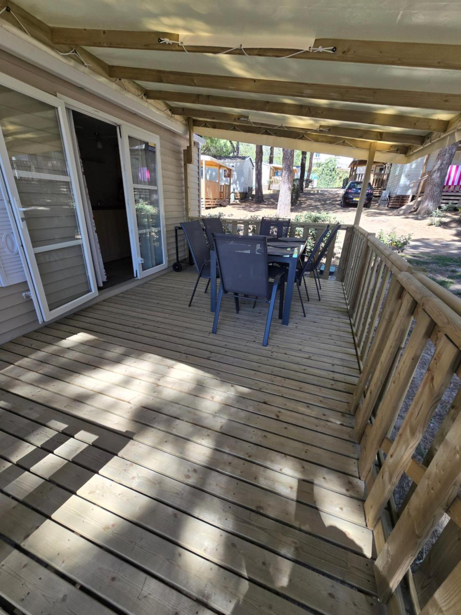 ונדרה Mobilhome Lodge 3 Chambres, 500M Plage, Camp 5 Etoiles מראה חיצוני תמונה
